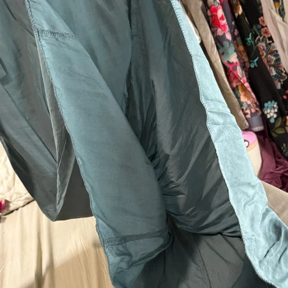 Johnny Was White Colorful Embroidery and free coordinating pants w/ pockets - Picture 12 of 12